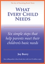Picture of What Every Child Needs